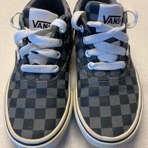 VANS little kid sneakers, only worn twice!!